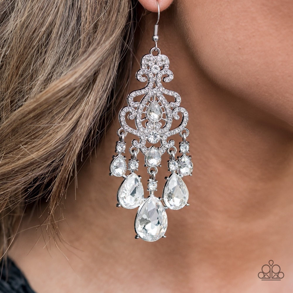 Queen Of All Things Sparkly - White